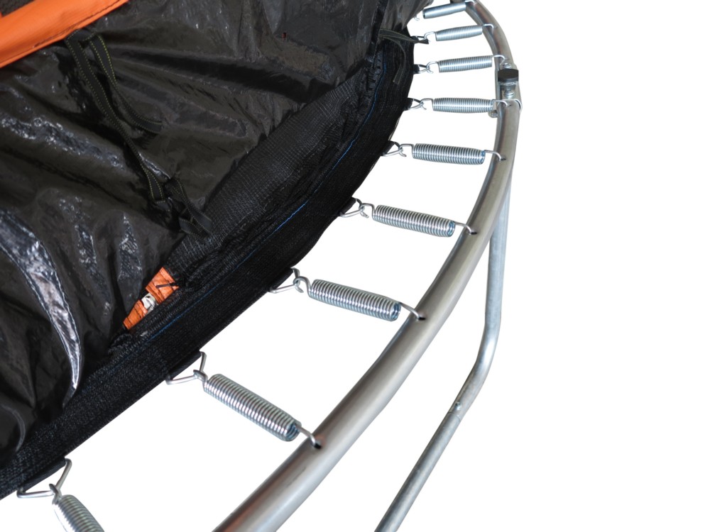 Studsmatta med säkerhetsnät + Stege Studsmatta med säkerhetsnät + Stege