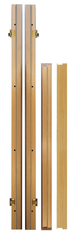 Komplett karmset till pardörr - tröskelplatta & tätninglist + Karmhylsor Komplett karmset till pardörr - tröskelplatta & tätninglist + Karmhylsor