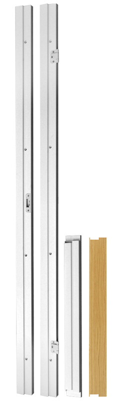 Komplett karmset med tröskelplatta - Vit + Karmhylsor Komplett karmset med tröskelplatta - Vit + Karmhylsor