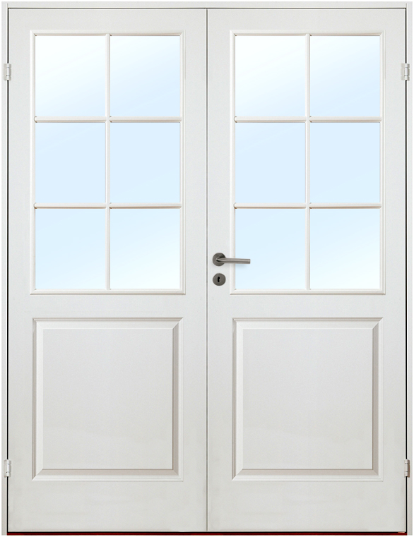 Parinnerdrr gotland + Handtagskit - Blankt