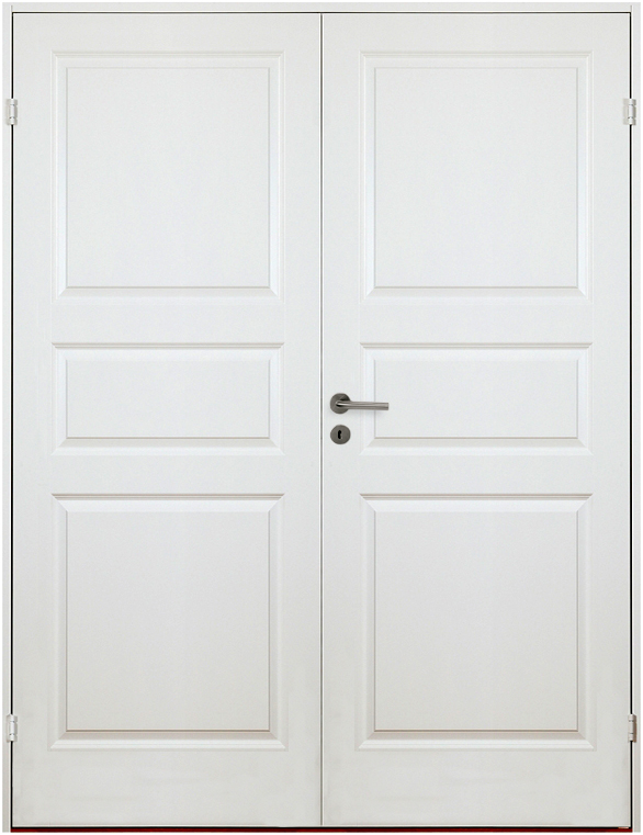 Parinnerdörr gotland + Handtagskit - Blankt Parinnerdörr gotland + Handtagskit - Blankt