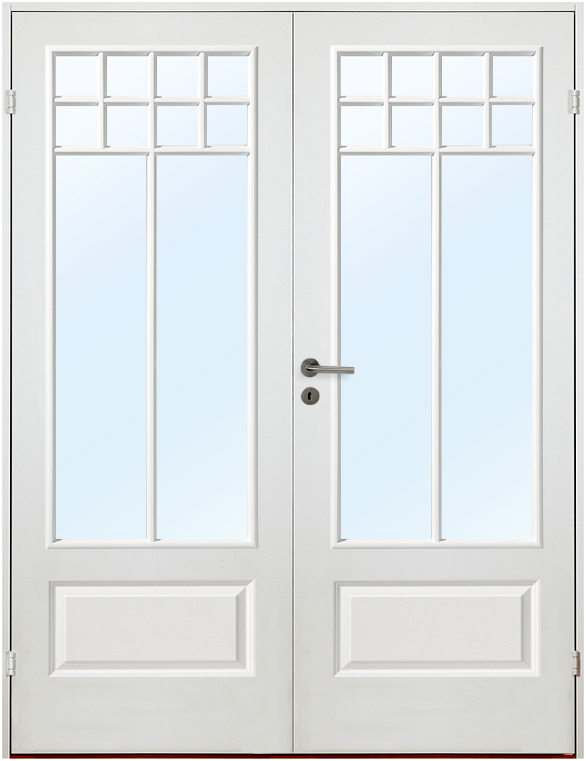 Parinnerdörr gotland + Handtagskit - Blankt Parinnerdörr gotland + Handtagskit - Blankt