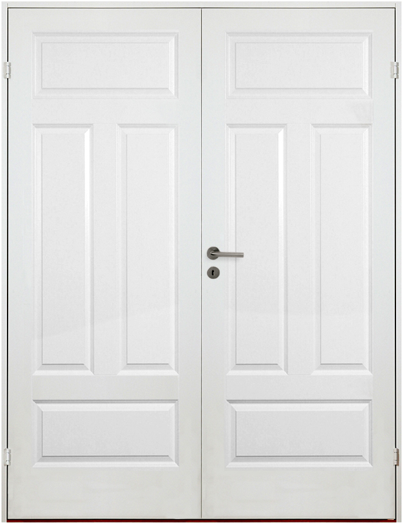 Dobbeltdr Gotland - 4-spejl - Kompakt + Hndtagsst - Matt