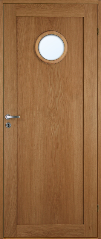 Innerdrr land - ekfanr + Handtagskit - Matt