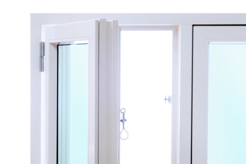 3-glas aluminiumfnster uttgende - 2-luft - U-vrde 1,1 + Karmhylsor