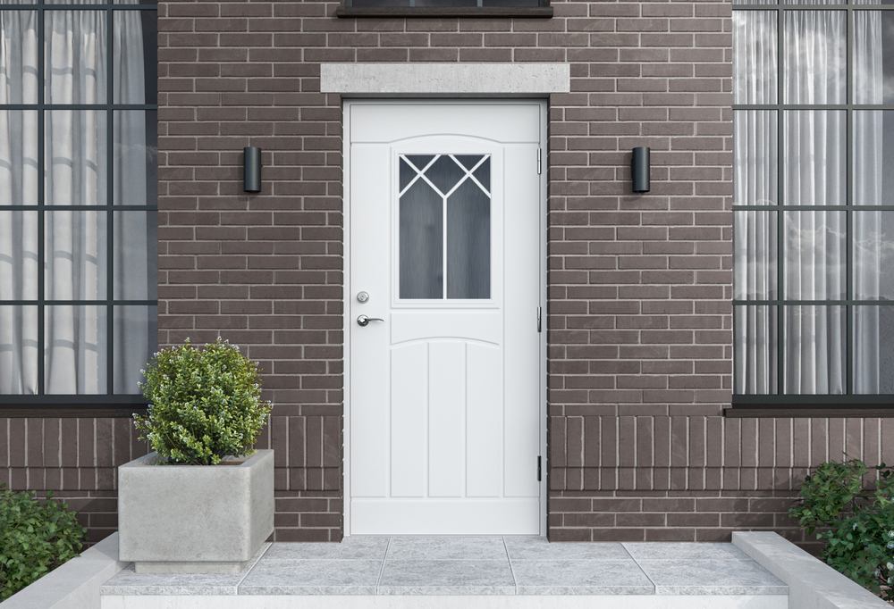 Ytterd�rr Mia - med glas + Tryckespaket