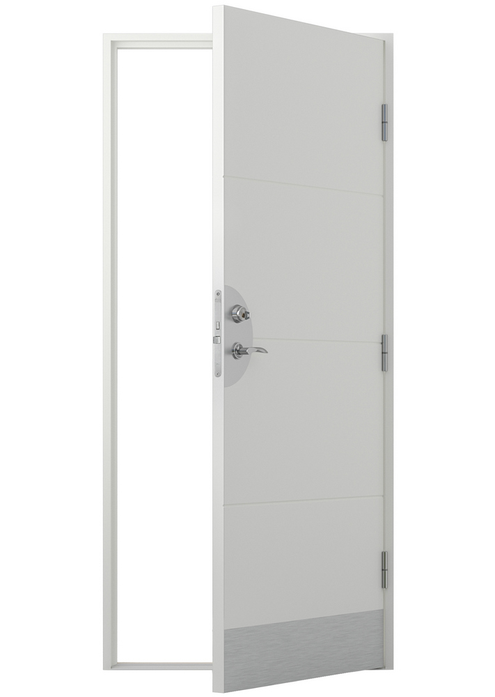 Ytterdörr Stephanie - utan glas + Tryckespaket Ytterdörr Stephanie - utan glas + Tryckespaket