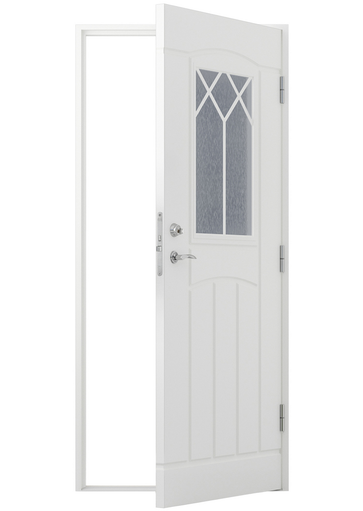 Ytterd�rr Mia - med glas + Tryckespaket