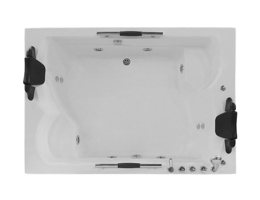 Massagebadkar Augustus - Vit Massagebadkar Augustus - Vit