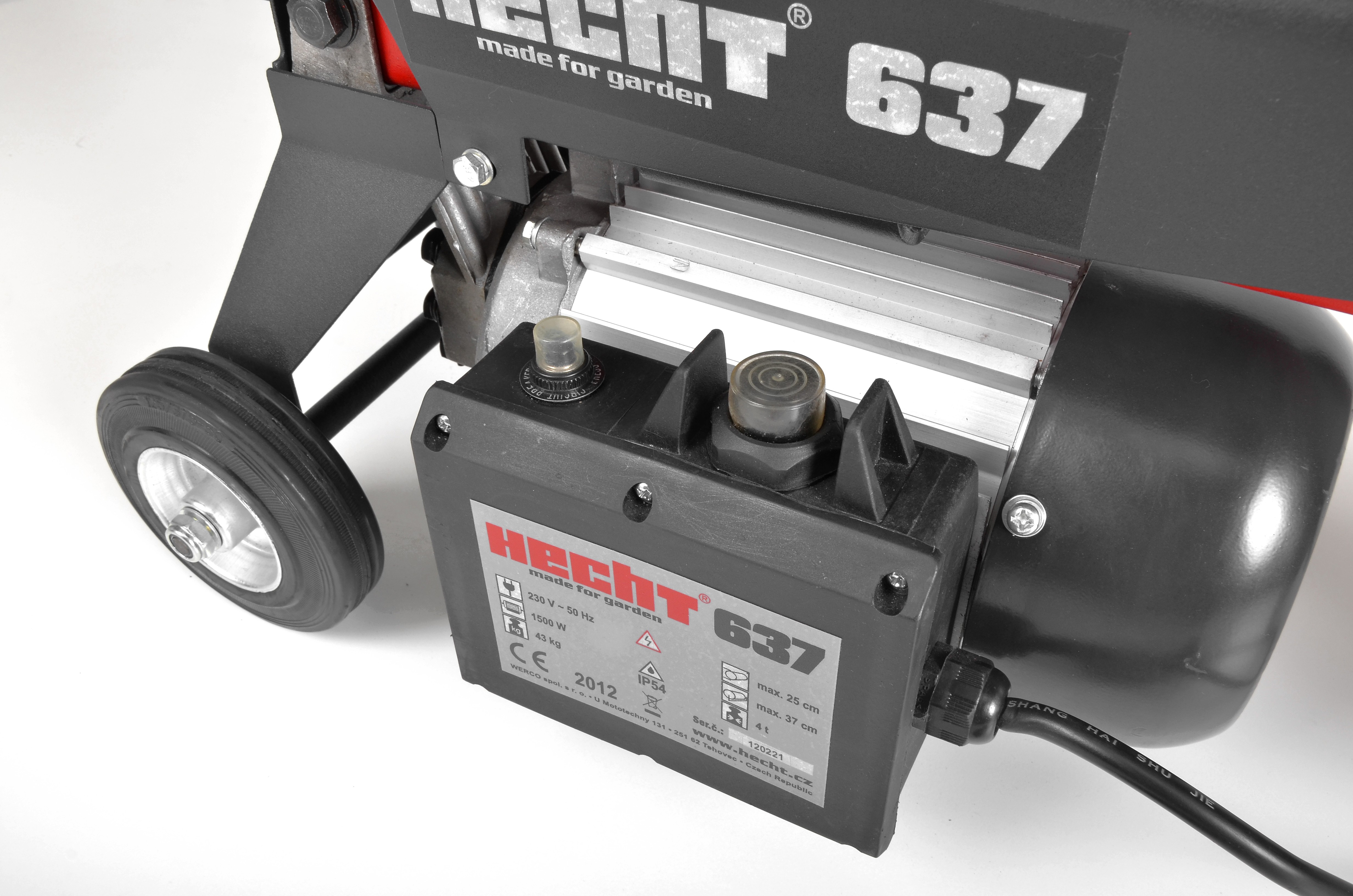 Elektrisk vedklyv - 4 ton Elektrisk vedklyv - 4 ton