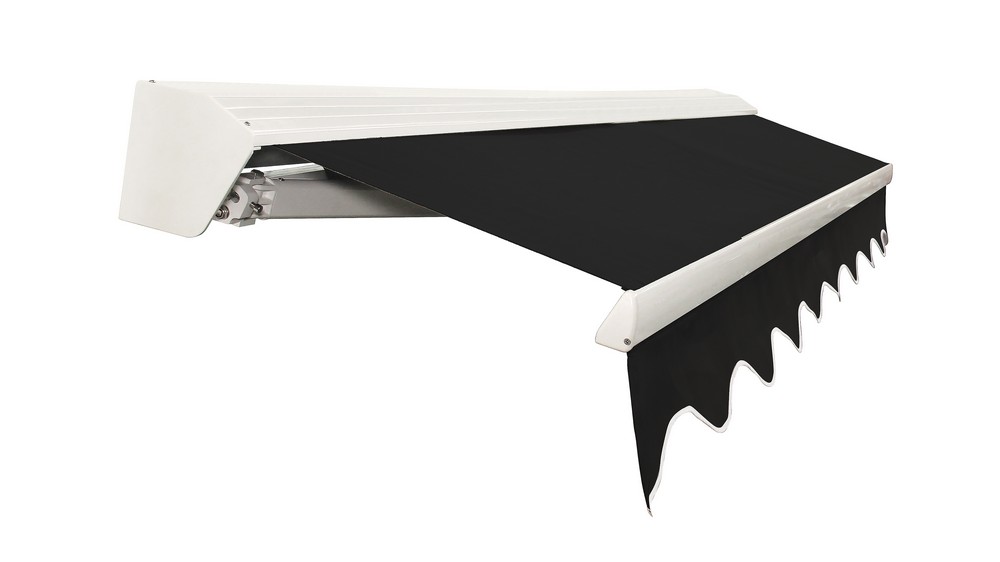 Terrassmarkis med motor - 3 x 2,5 m - Svart Terrassmarkis med motor - 3 x 2,5 m - Svart