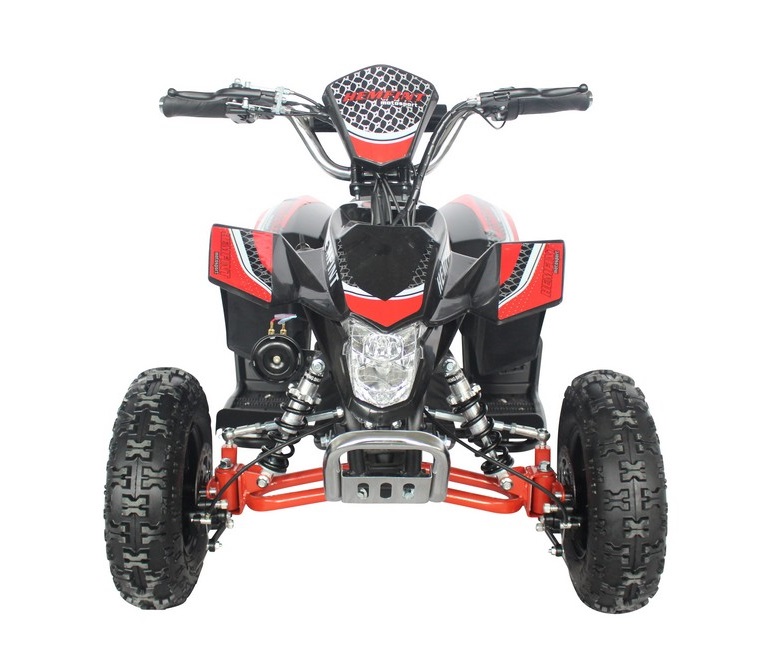 Elektrisk Fyrhjuling - Svart/röd 500W Elektrisk Fyrhjuling - Svart/röd 500W