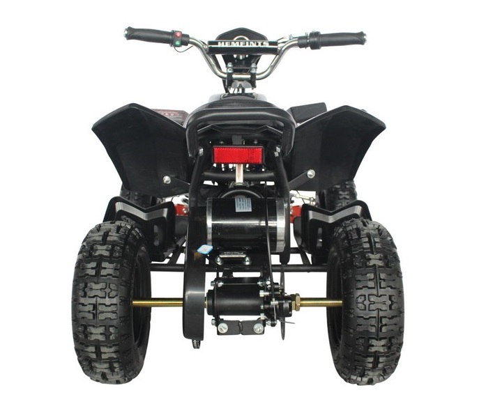 Elektrisk Fyrhjuling - Svart/röd 500W Elektrisk Fyrhjuling - Svart/röd 500W