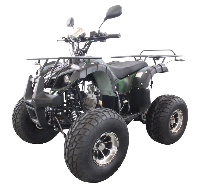 Fyrhjuling - Grn/camo + Lsktting