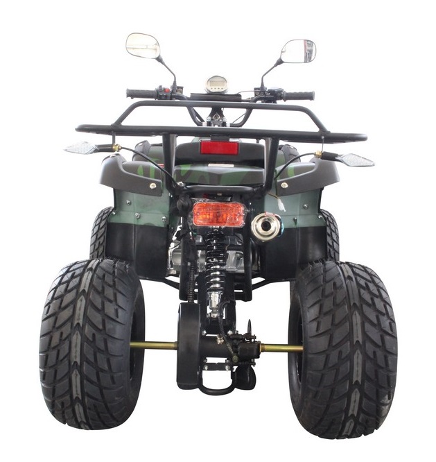 Fyrhjuling - Grn/camo + Lsktting