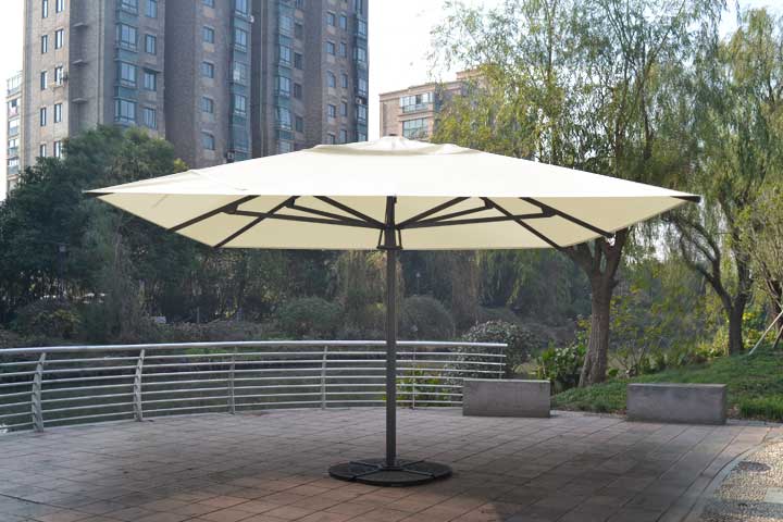 Sunrise Parasoll Premium - 4 x 4 m