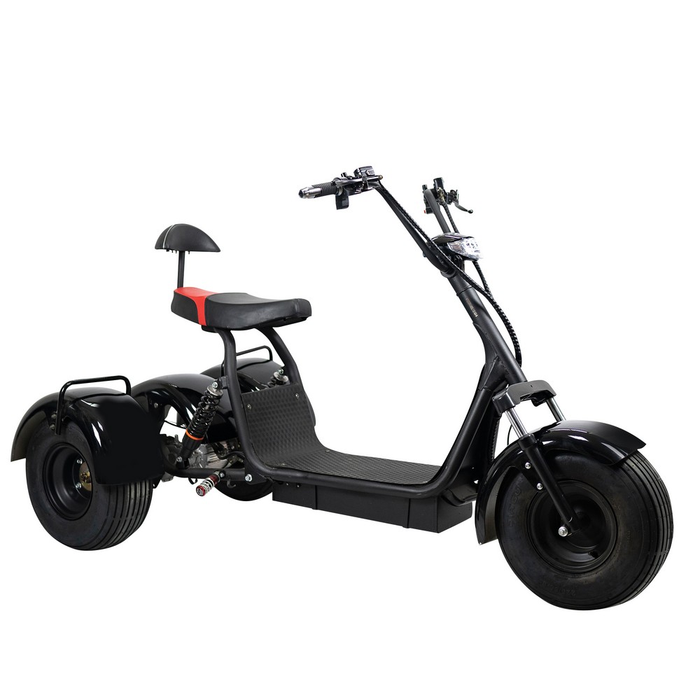 Elscooter Trehjuling - CityCoco 1200W + Lsktting