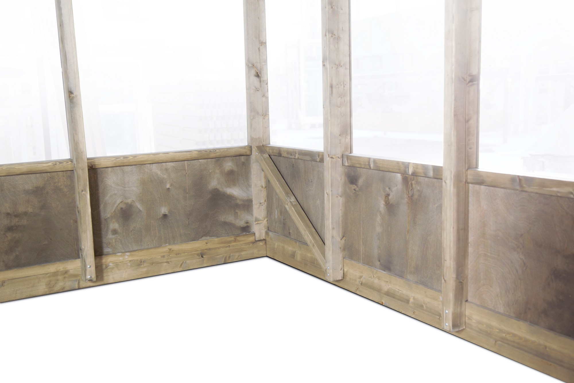 Växthus Ophelia i trä - 11 m² + Växthusrengöring Växthus Ophelia i trä - 11 m² + Växthusrengöring