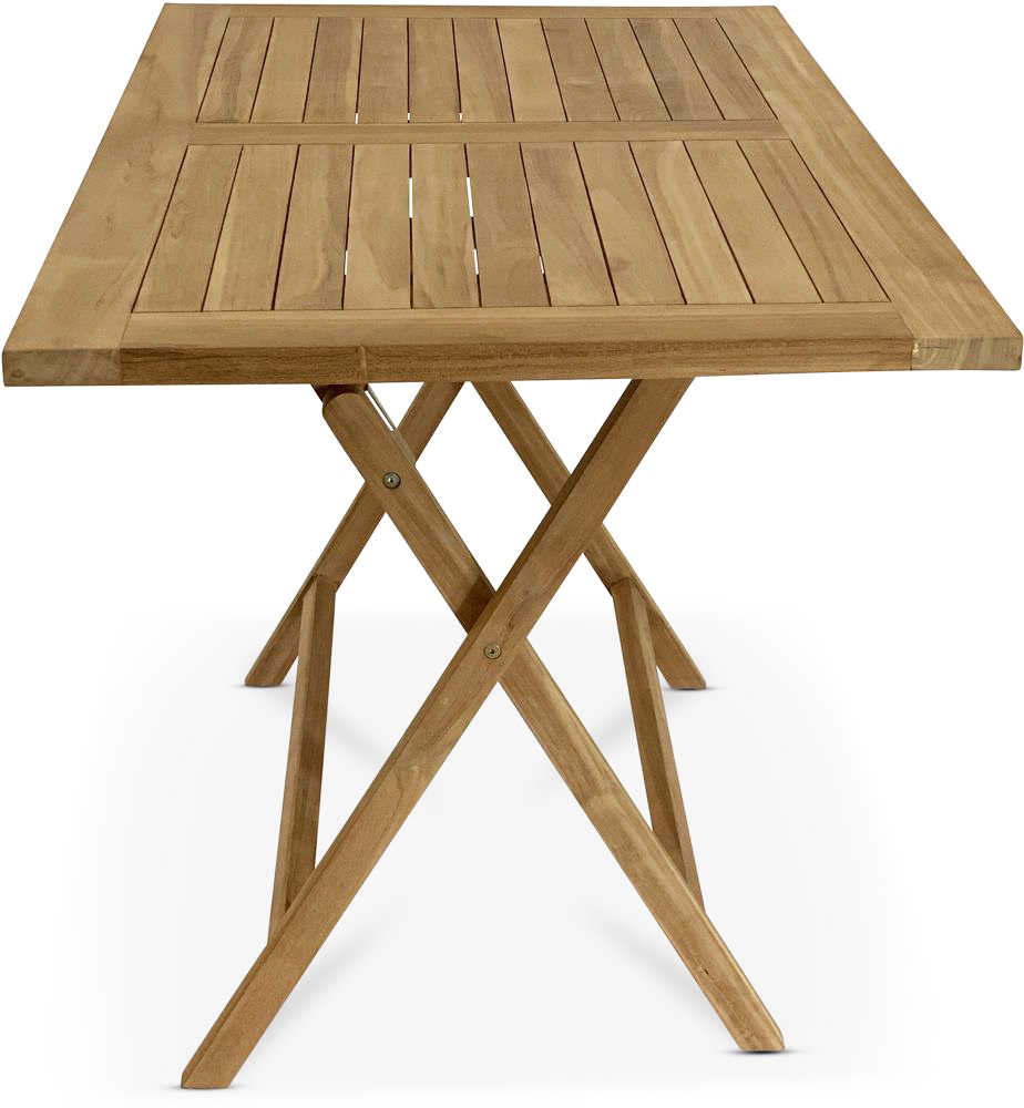 Saltö - Fällbart matbord i teak 120x80 cm Saltö - Fällbart matbord i teak 120x80 cm