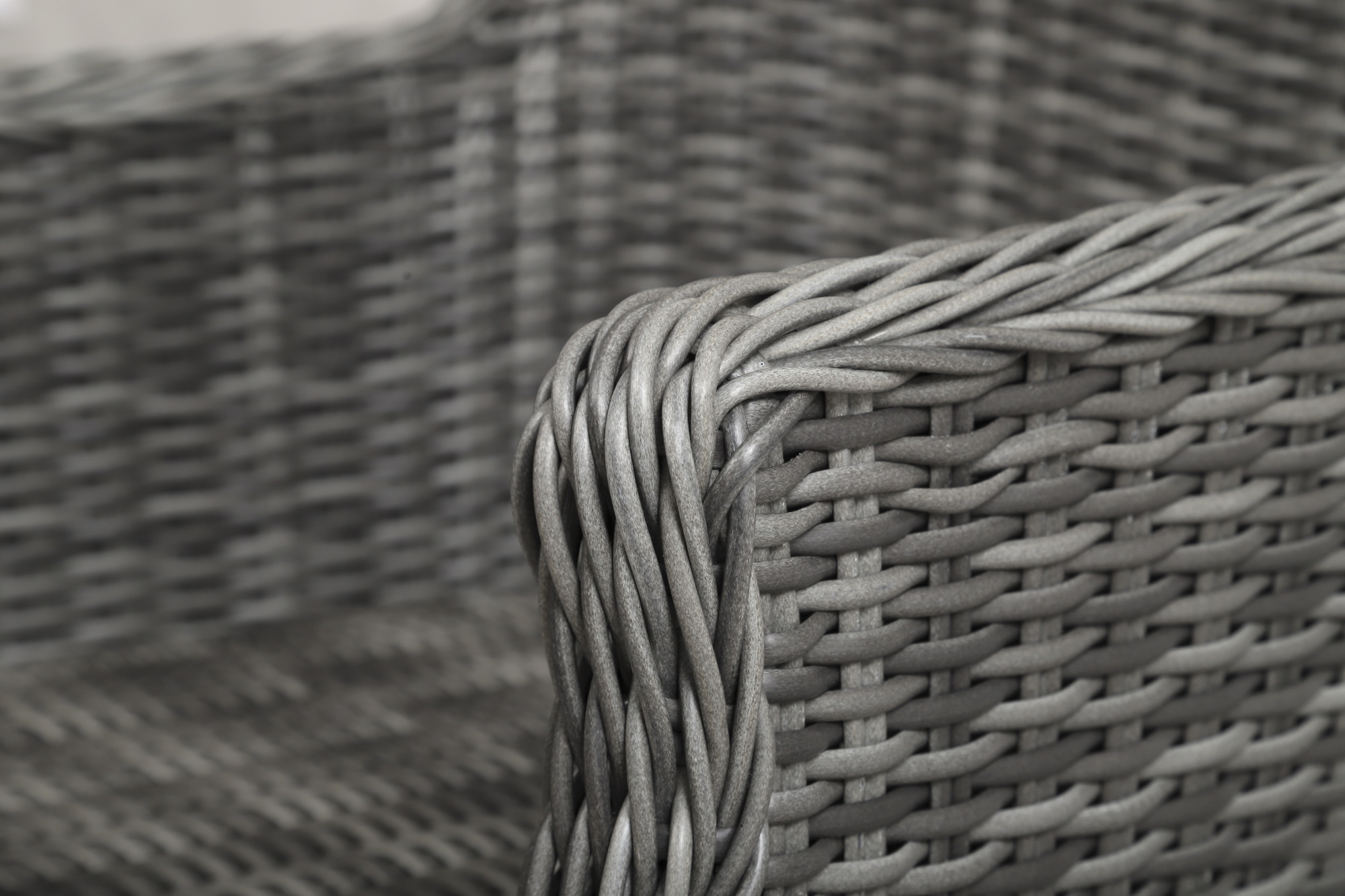 Utemöbler Jacksonville bord i konstrotting - Grå Utemöbler Jacksonville bord i konstrotting - Grå