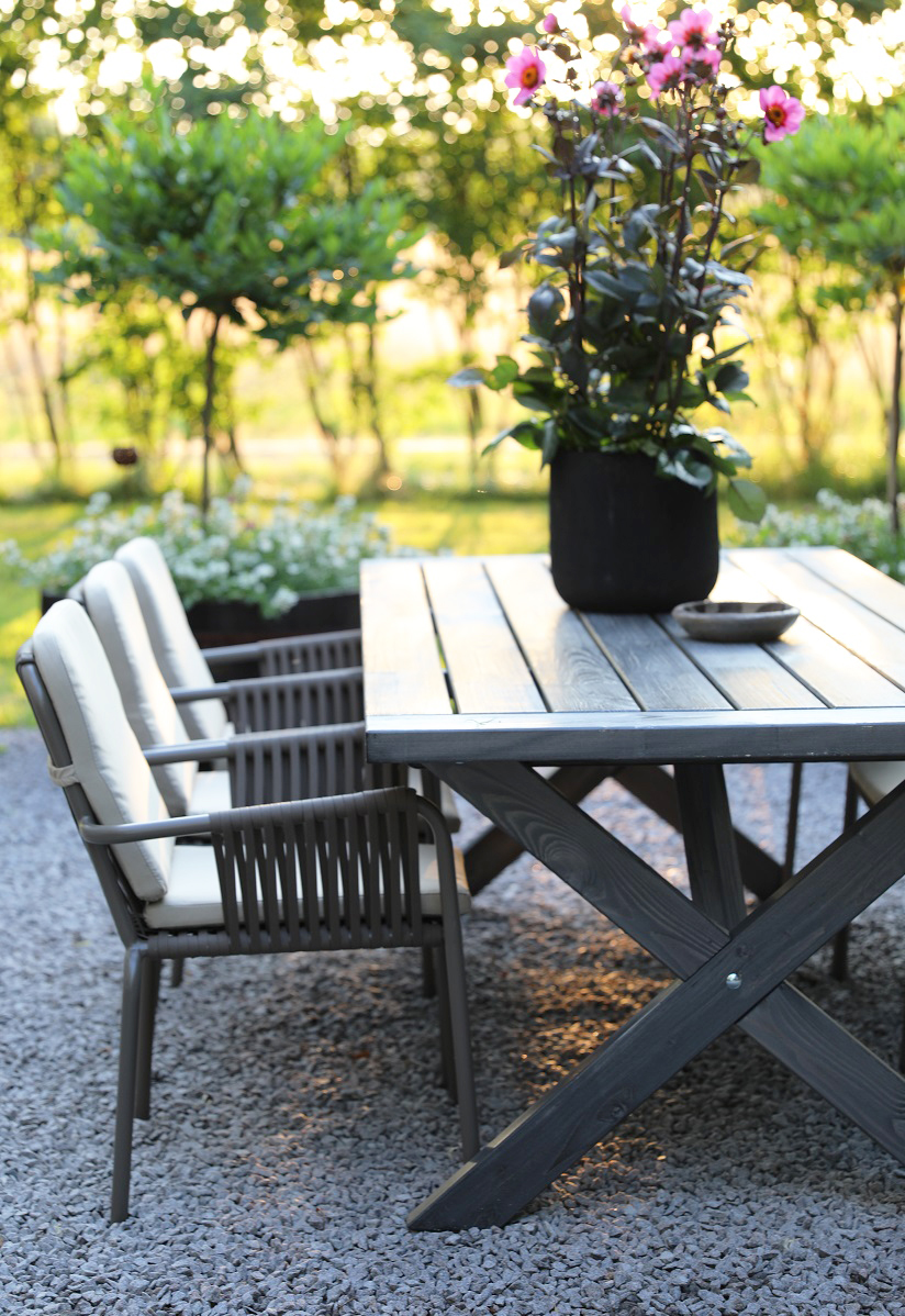 Oxford - Utemöbelgrupp 220 cm Grå/Beige Oxford - Utemöbelgrupp 220 cm Grå/Beige