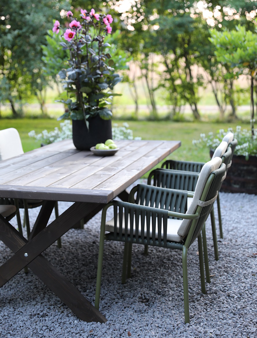 Oxford utemöbelgrupp 220 Brun/Grön Oxford utemöbelgrupp 220 Brun/Grön