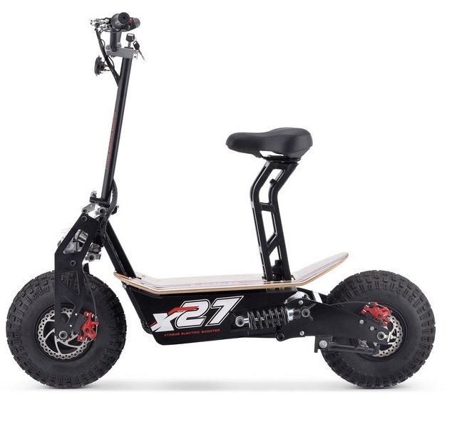 Elscooter X27 - 2000W Svart