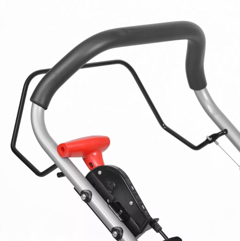 Bensindriven vertikalskrare, mossrivare & uppsamlare - 40 cm 3,4 Hk