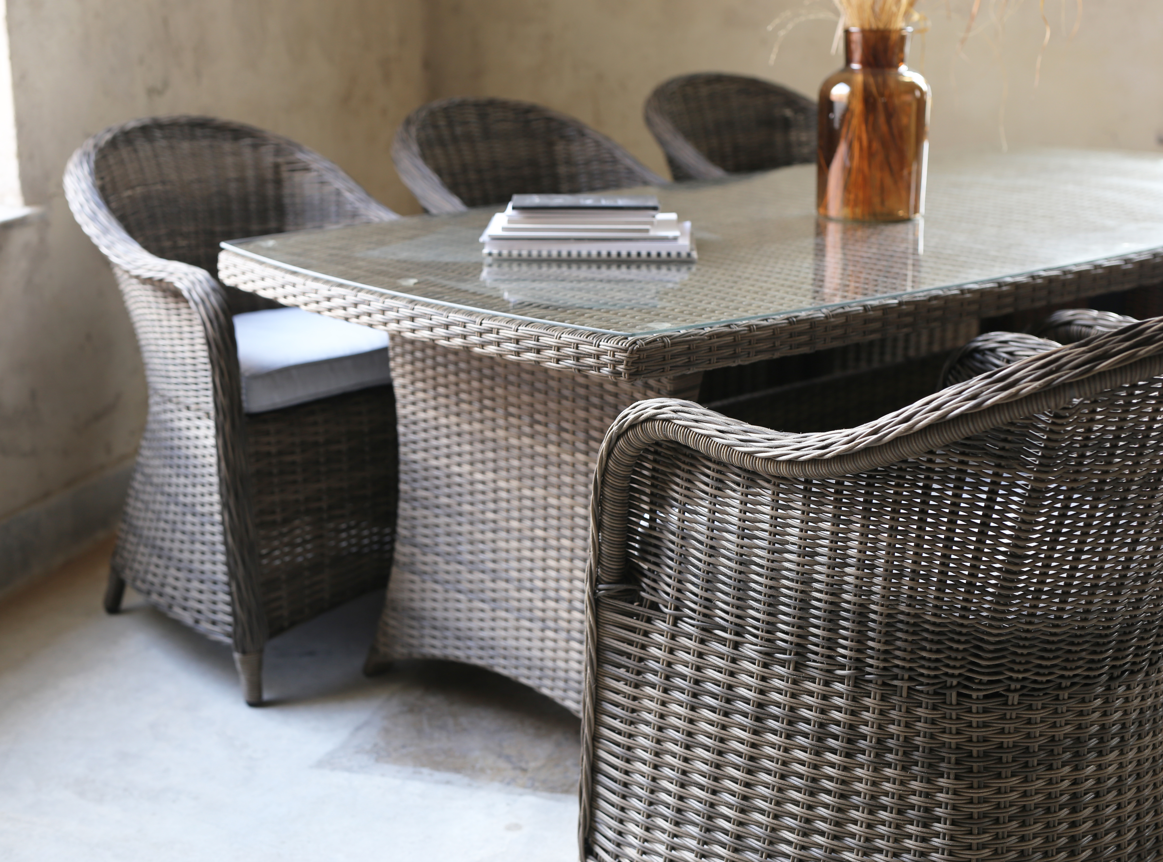 Matgrupp Sienna: Matbord inklusive 6 st Mercury ftljer