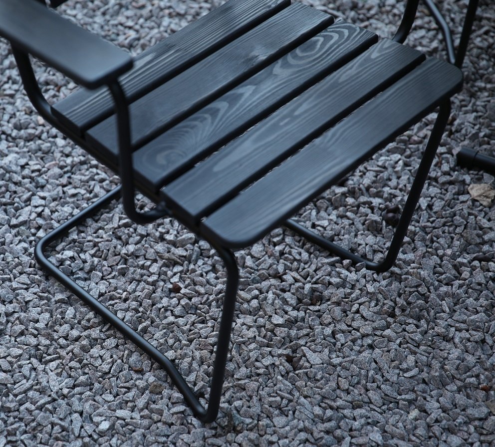 Matgrupp . Vaxholm i fjderstl | svart