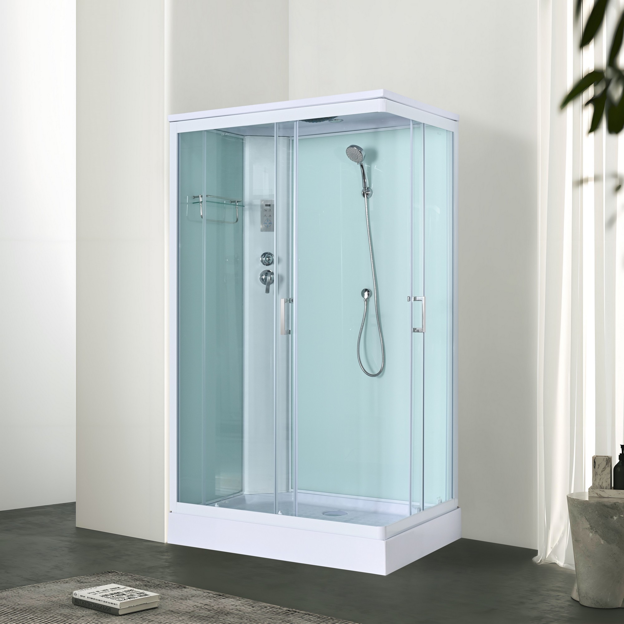 Duschkabin Elpha - Vit Duschkabin Elpha - Vit