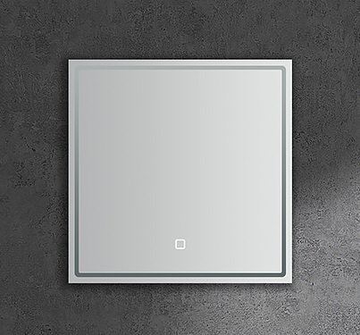 Badrumsspegel Halo med LED-Belysning - 55 cm Badrumsspegel Halo med LED-Belysning - 55 cm