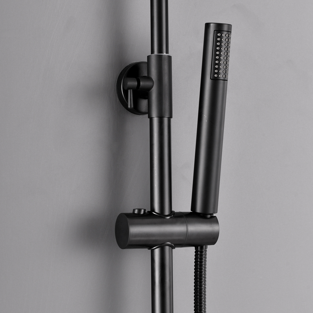 Takdusch Hemse med handdusch - Svart
