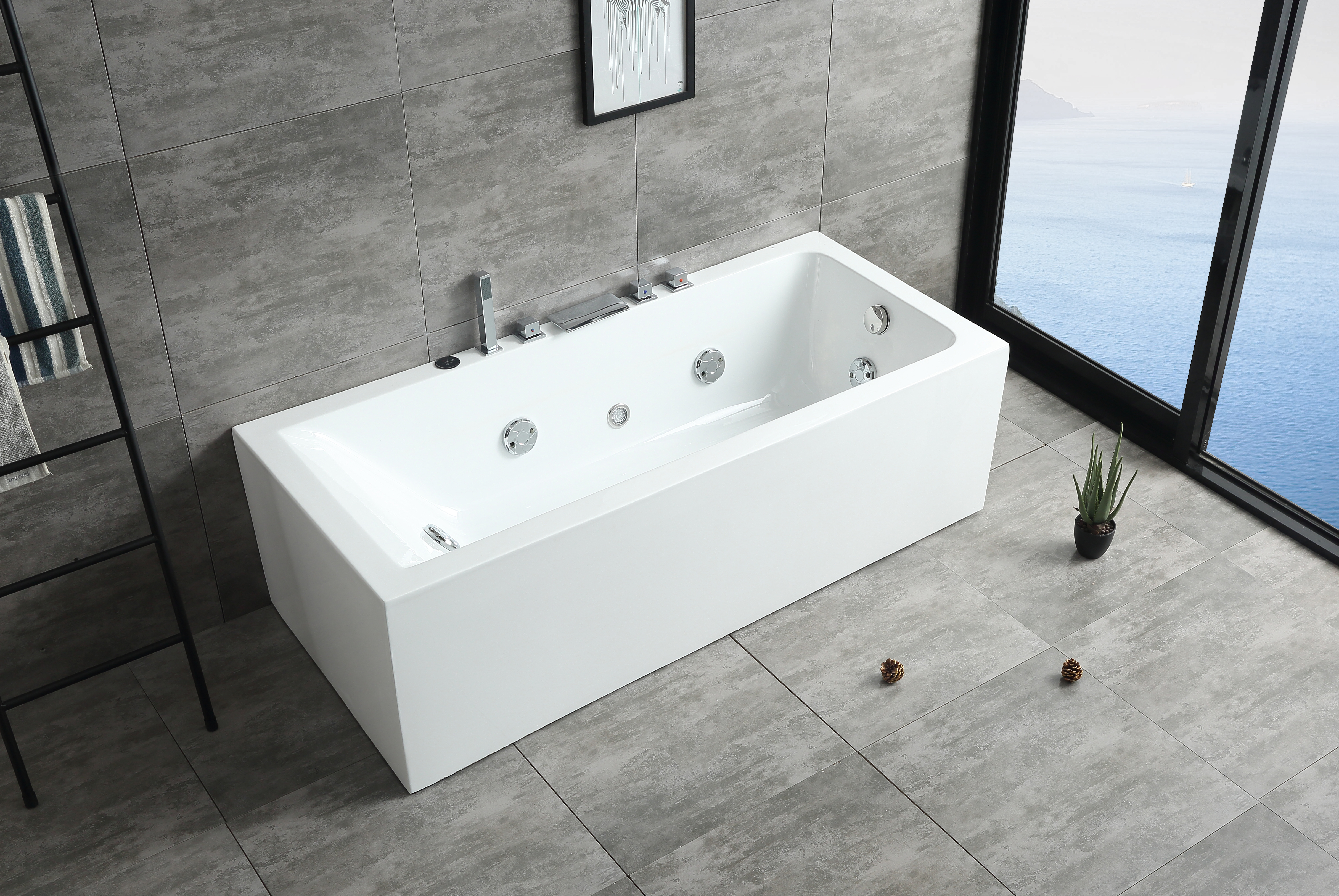 Badkarsblandare Lyra - Krom Badkarsblandare Lyra - Krom