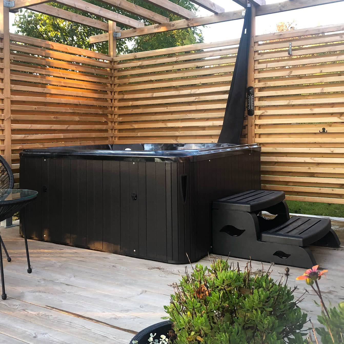 Spabad Foibe Blackline - 4 personer - Balboa VL260 Spabad Foibe Blackline - 4 personer - Balboa VL260