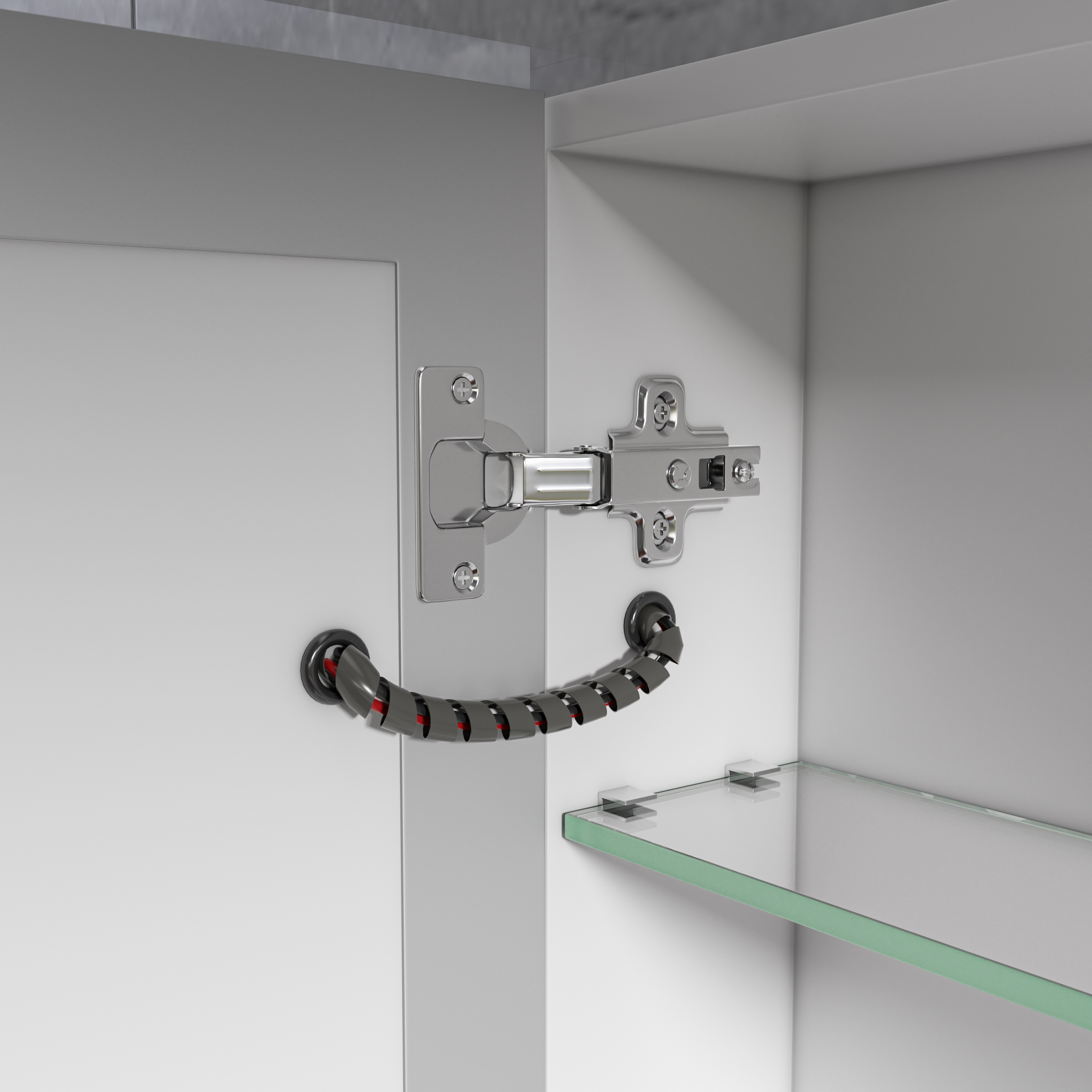 Spegelskåp Glanz med dimbart ljus - 40 cm Spegelskåp Glanz med dimbart ljus - 40 cm