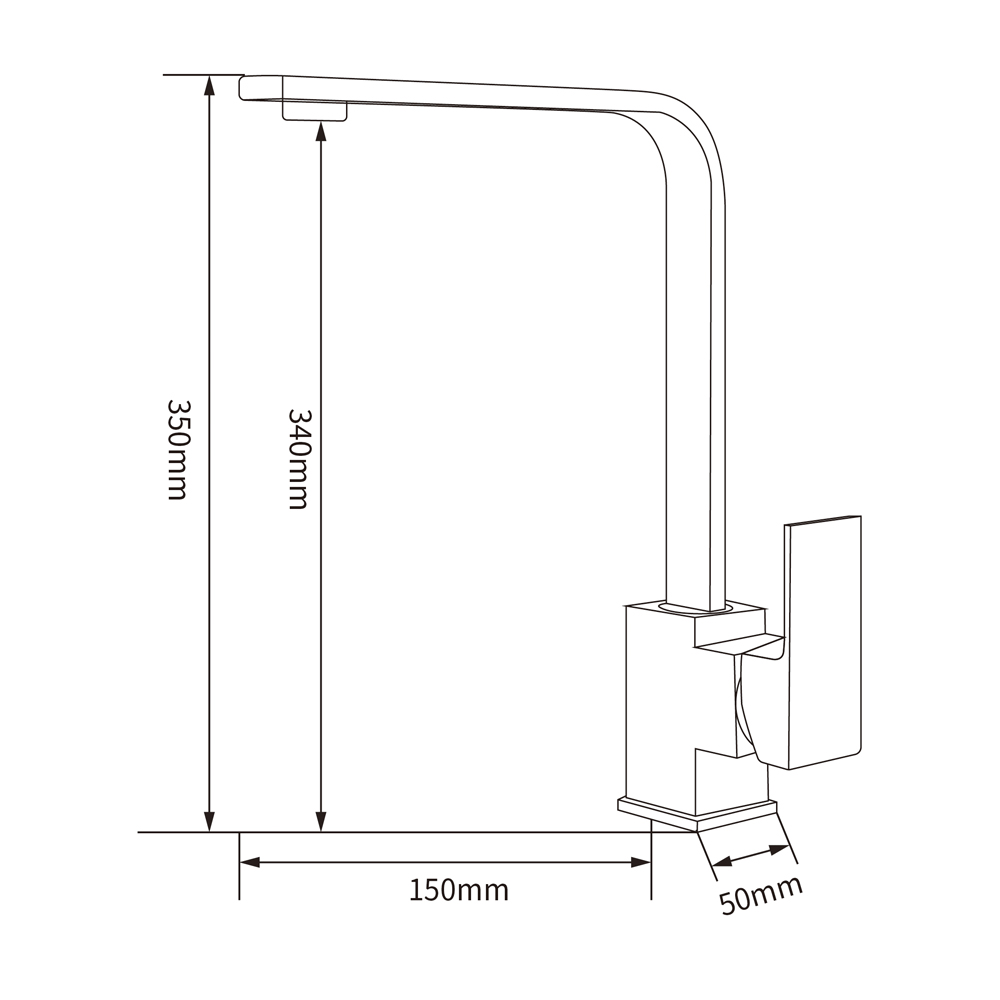 Köksblandare Daisy - Krom Köksblandare Daisy - Krom