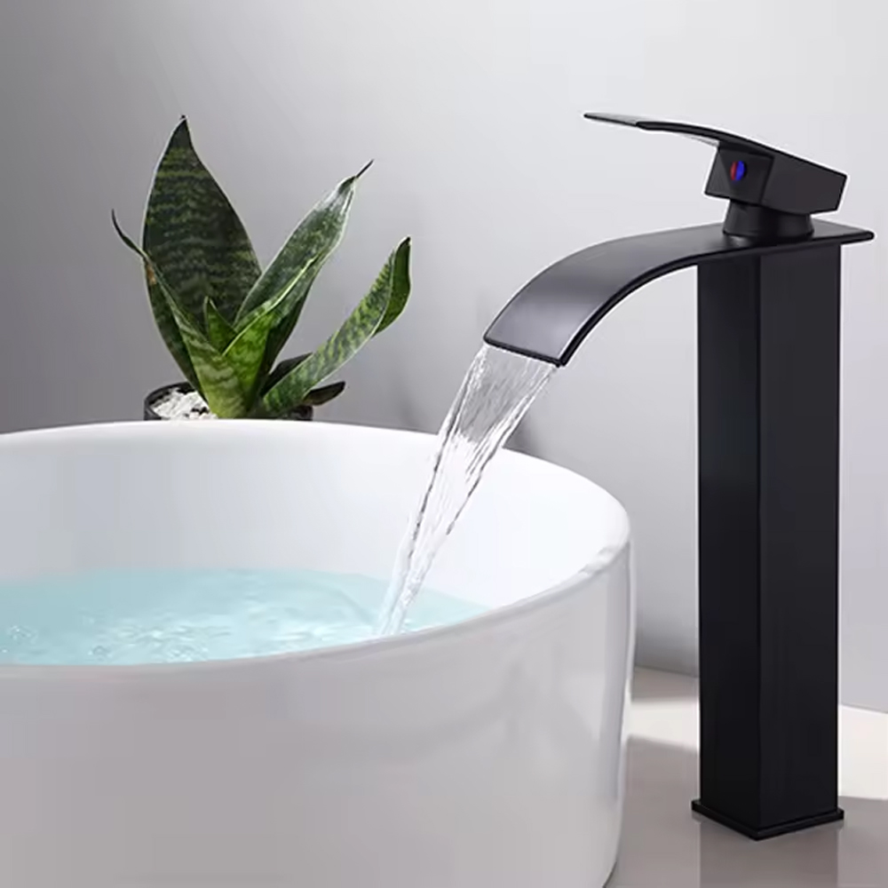 Tvttstllsblandare Poppy - Hg pip | Svart