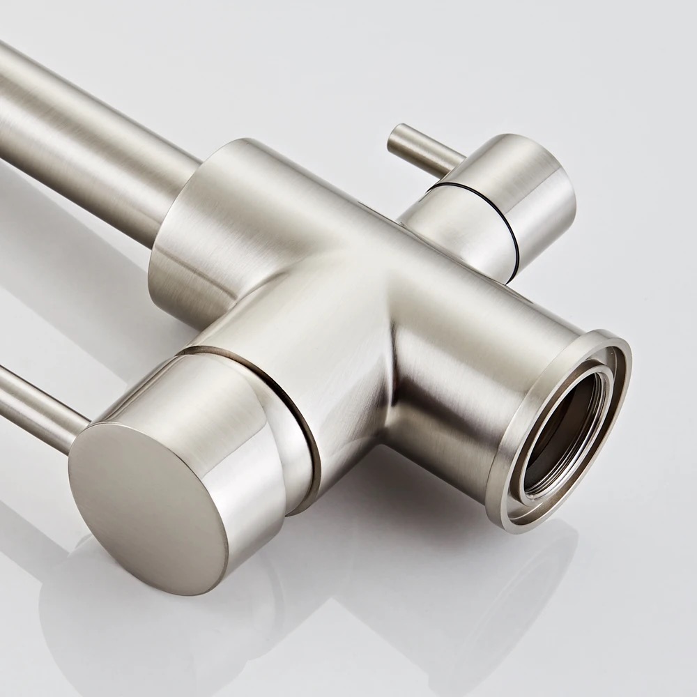 Köksblandare Zinnia - Borstat stål Köksblandare Zinnia - Borstat stål