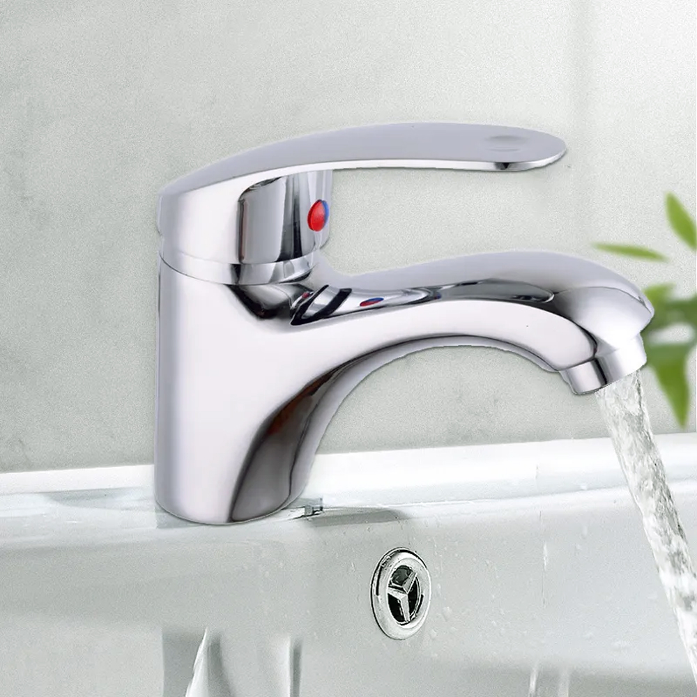 Tvättställsblandare Begonia - Krom Tvättställsblandare Begonia - Krom