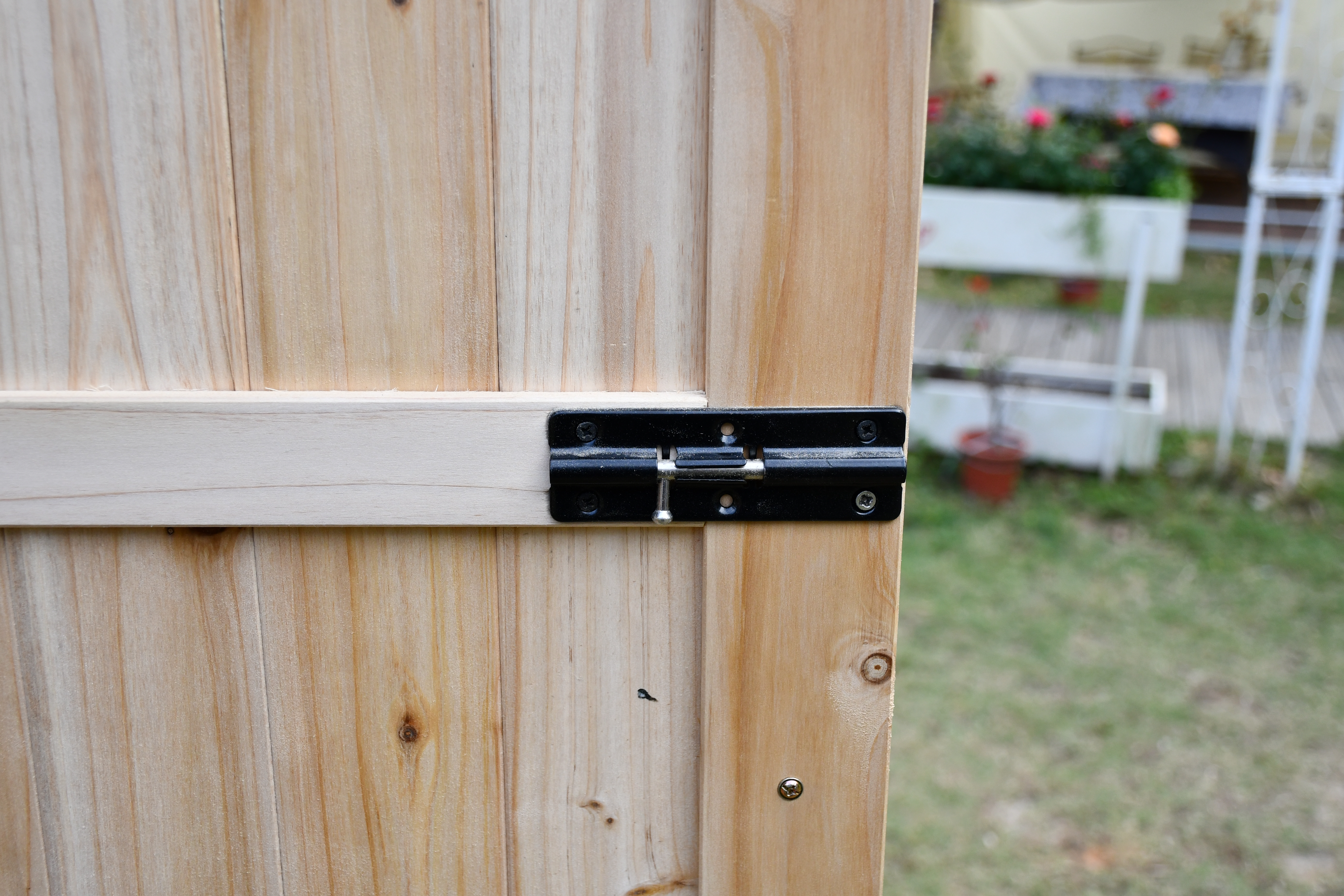 Utedass i trä Utedass i trä