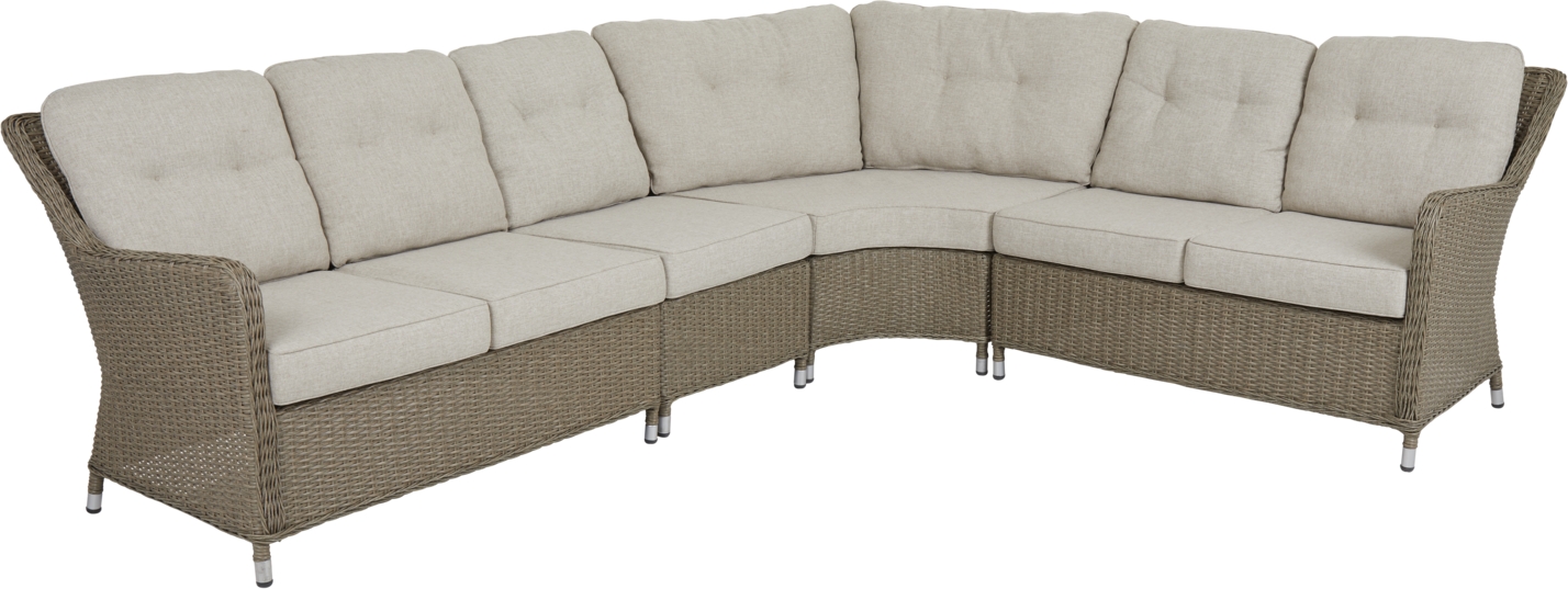 Vinga utesoffgrupp - Hörnsoffa med bord | Natur Vinga utesoffgrupp - Hörnsoffa med bord | Natur