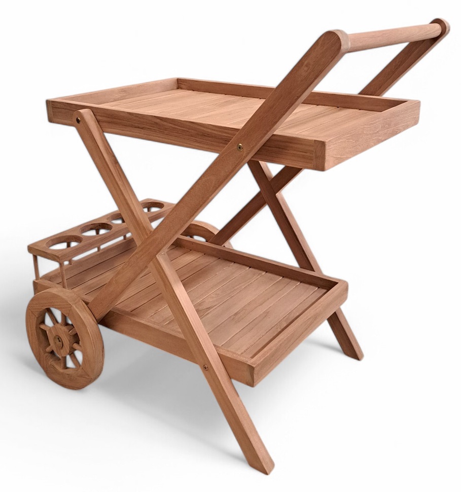 Saltö serveringsvagn i teak - Barvagn i teak Saltö serveringsvagn i teak - Barvagn i teak