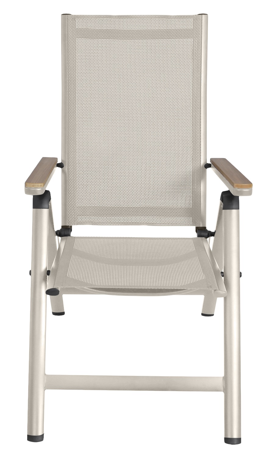 Svea positionsstol beige textilene med armstöd i ek-aintwood Svea positionsstol beige textilene med armstöd i ek-aintwood