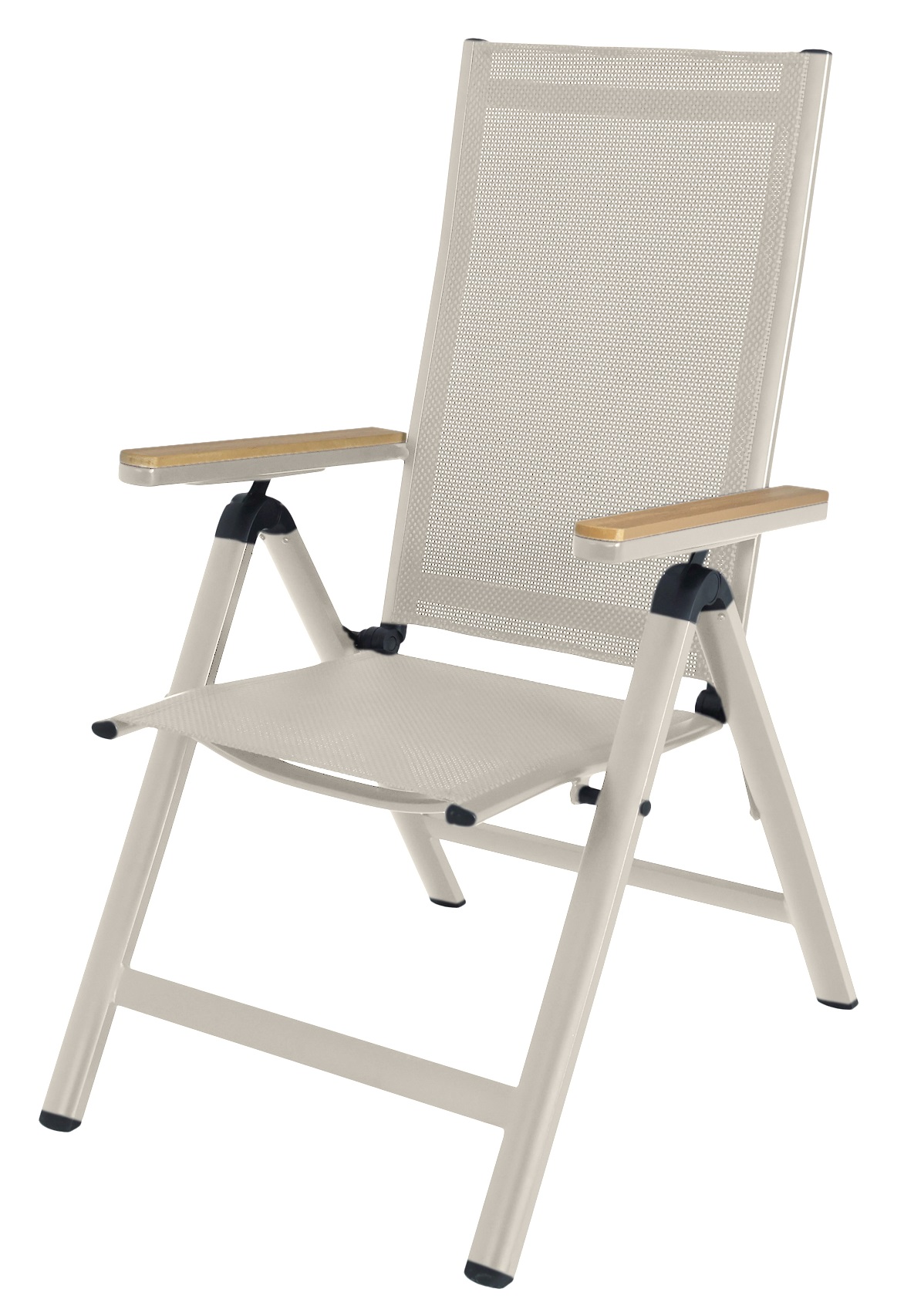 Svea positionsstol beige textilene med armstöd i ek-aintwood Svea positionsstol beige textilene med armstöd i ek-aintwood