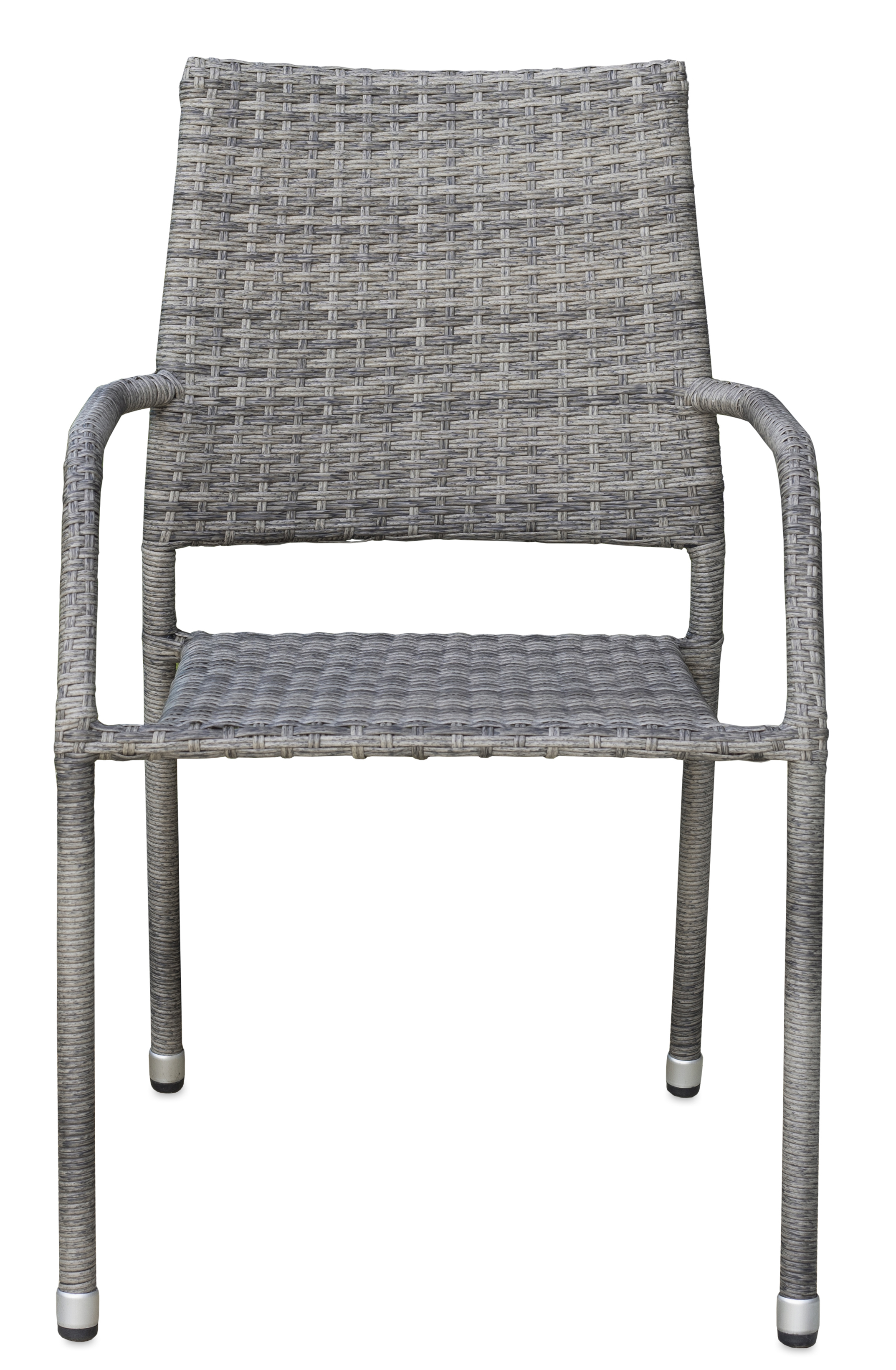 Ida stapelbar utestol i grå konstrotting Ida stapelbar utestol i grå konstrotting