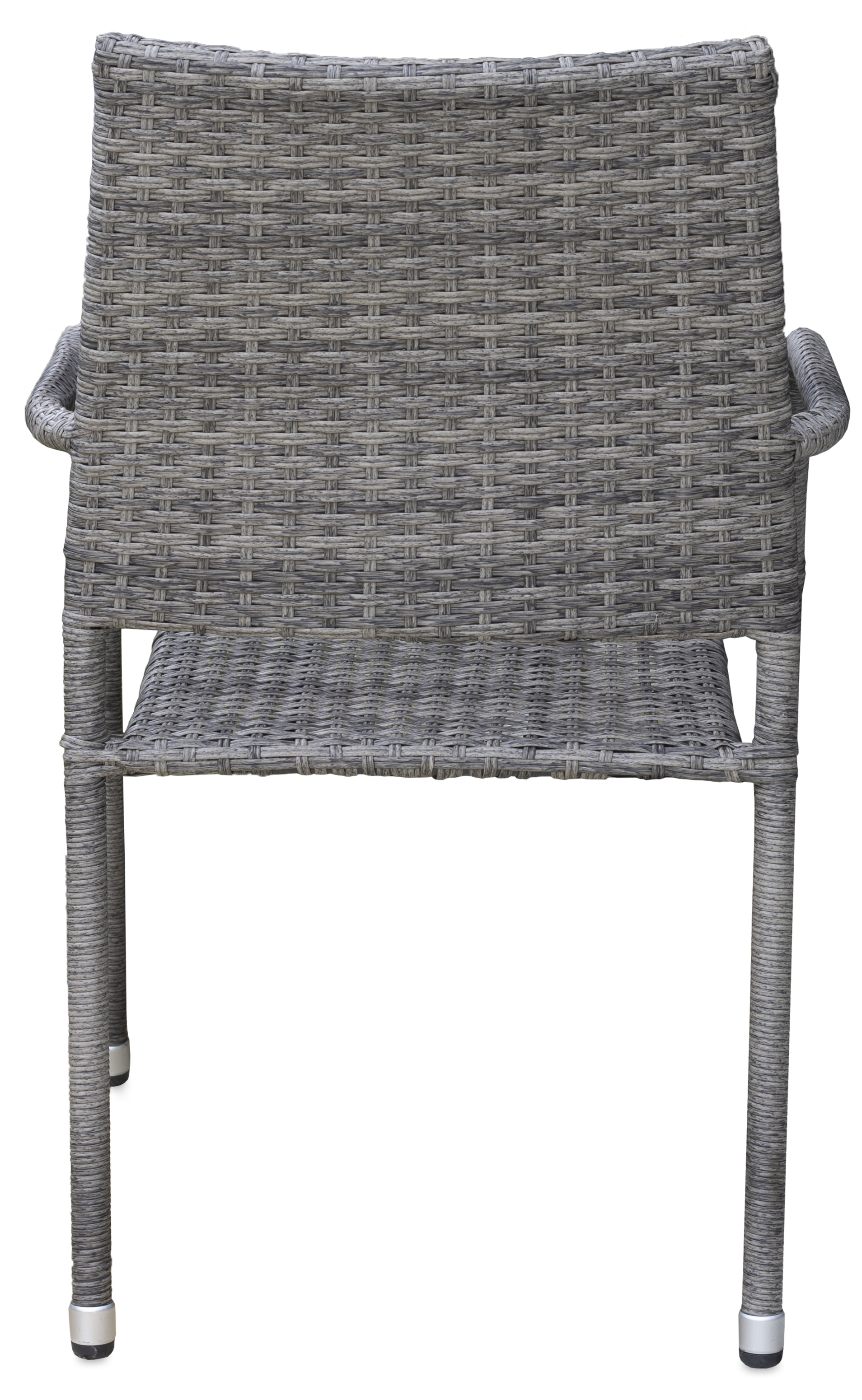 Ida stapelbar utestol i grå konstrotting Ida stapelbar utestol i grå konstrotting