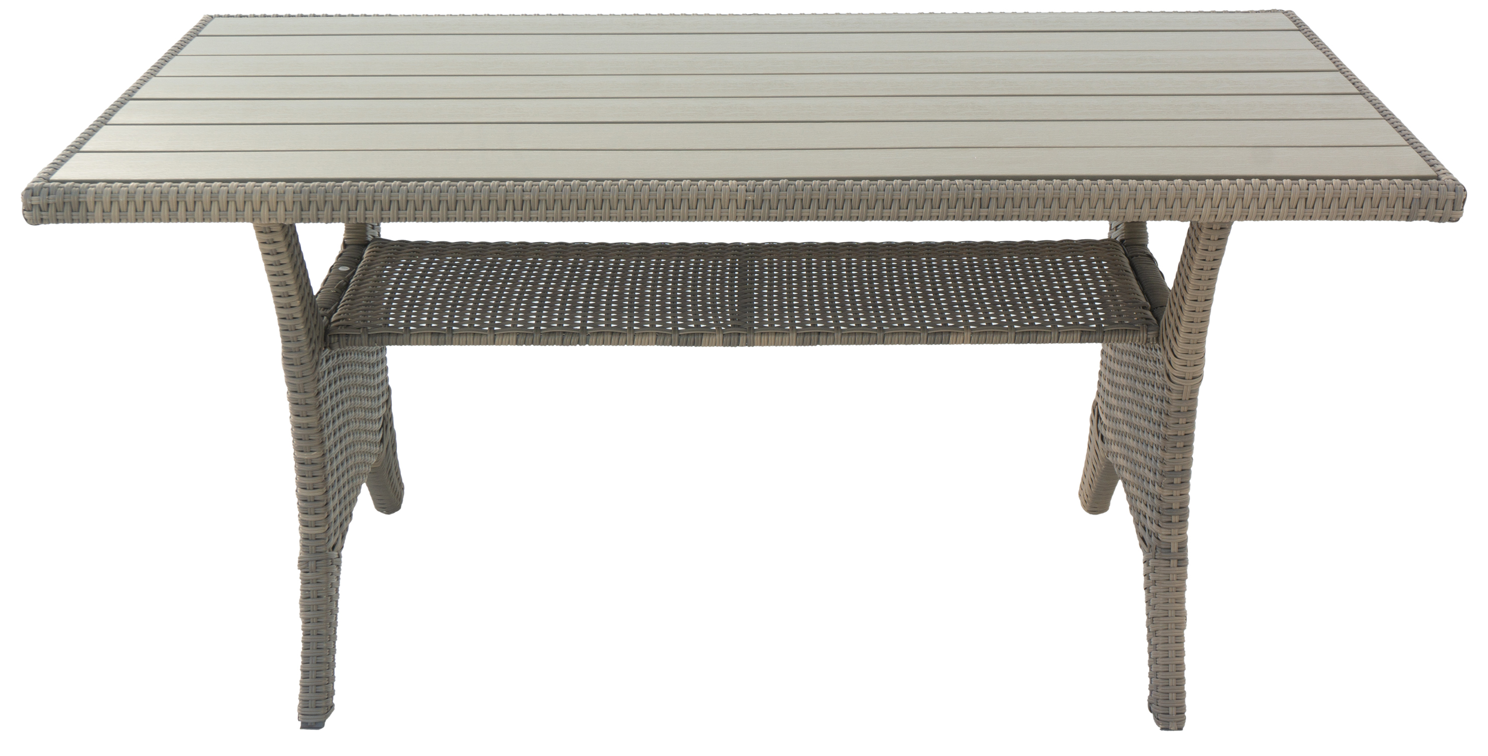 Tor utesoffgrupp med matbord i rotting - Natur