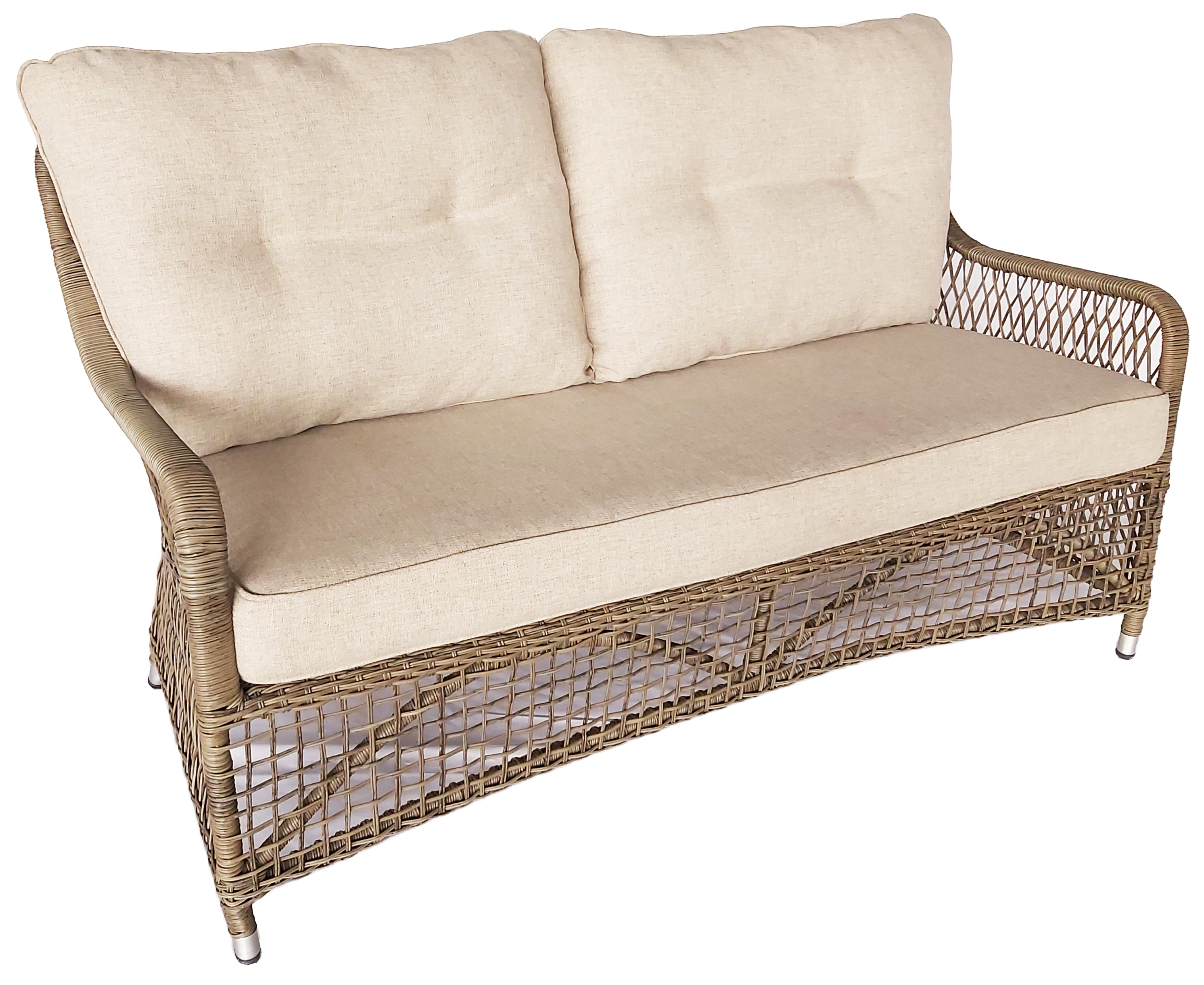 Loungegrupp - Sandö | Naturfärgad konstrotting Loungegrupp - Sandö | Naturfärgad konstrotting