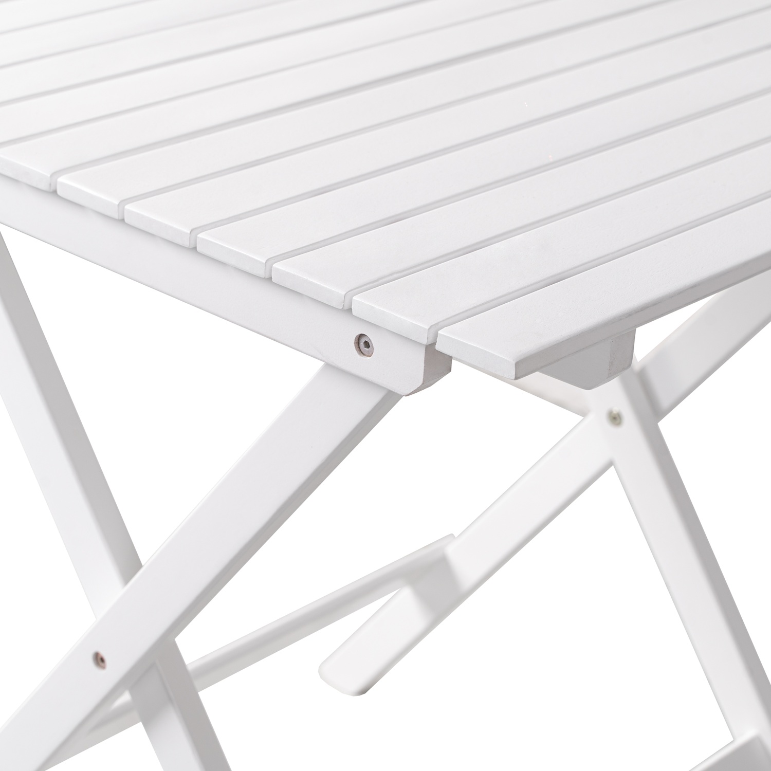 Wilma matbord 65 x 65 cm - Vit Wilma matbord 65 x 65 cm - Vit